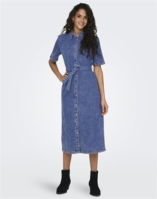 Lana Long Denim Kleid
